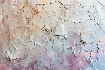 Naklejka premium Multicolored texture painting. Abstract art background. Oil or acryl on canvas. Rough brushstrokes of paint. Delicate colors. Closeup of a painting by oil and palette knife.