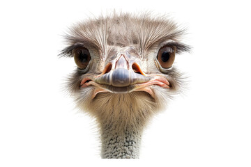 Ostrich isolated on transparent background