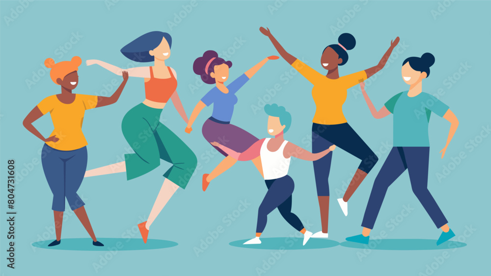 Poster a class where dancers of all ages backgrounds and levels of ability come together to express themsel
