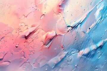 Fototapeta na wymiar Multicolored volume texture painting. Abstract art background. Oil or acryl on canvas. Rough brushstrokes of paint. Closeup of a painting by oil and palette knife.