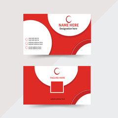 Modern Business Card - Creative and Clean Business Card Template.