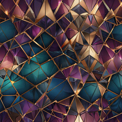 abstract background with triangles seamless pattern