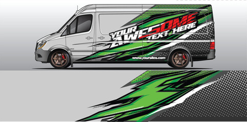 Bold and Impactful Car Wrap Vectors: Get Noticed Anywhere