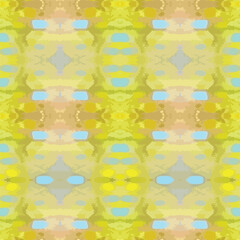 Vector geometric vertical seamless pattern of abstract lights and vibrant colors. Sunny, a fresh spring look.