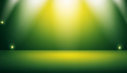 abstract gradient green studio background with lights light black and yellow background hd illustrations