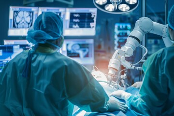 A precise medical operation synthesizing human skill and robotic technology within the state-of-the-art surgical environment