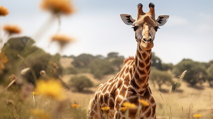 a photo Giraffe