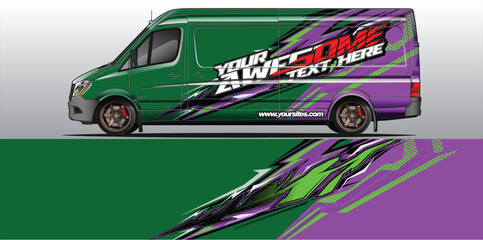 Dynamic Vector Car Wrap Designs: Eye-catching Graphics for Vehicles