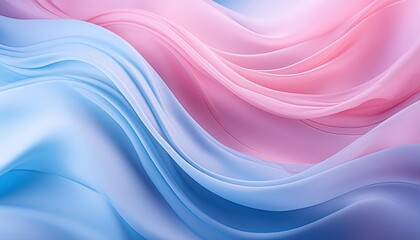 bright pink and blue ambient soft swish background generate ai