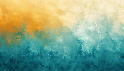 soft pastel gradient of turquoise and saffron, ideal for an elegant abstract background