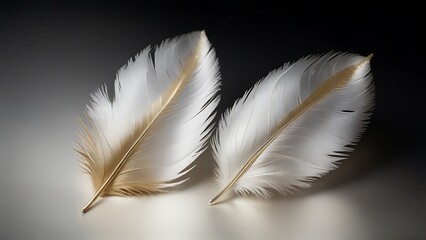 Avian Ornaments: Glimmering Quills Entwined