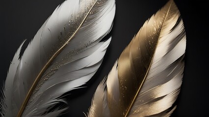 Interlaced Metallic Feathers: A Tale of Flight