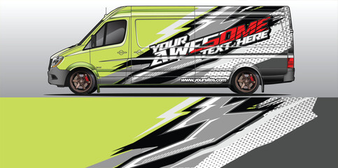 Sleek and Modern Car Wrap Designs in Vector: Your Brand on the Move