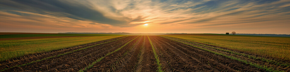 Photo of an agricultural field