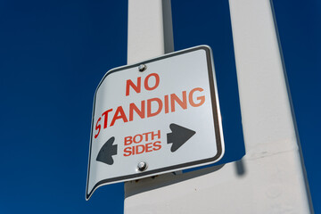 no standing both sides