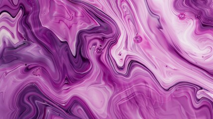 Fototapeta premium Smooth swirls of pink and purple create a mesmerizing abstract pattern.