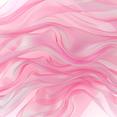 Melon pink gentle waves, sharply defined against a white background, HD quality. - Image #3 @Techwizard