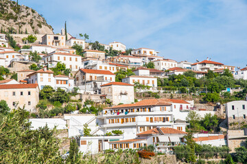 Town of Dhermi on the Albanian Riviera
