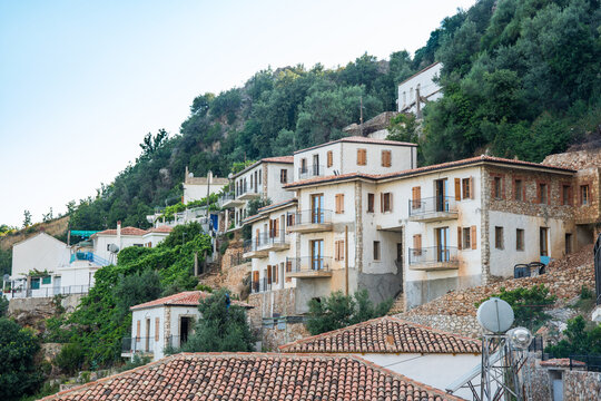 Town of Dhermi on the Albanian Riviera