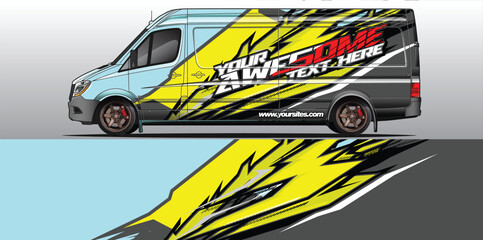 Dynamic Vector Car Wrap Designs: Eye-catching Graphics for Vehicles