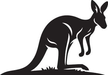 kangaroo vector illustration