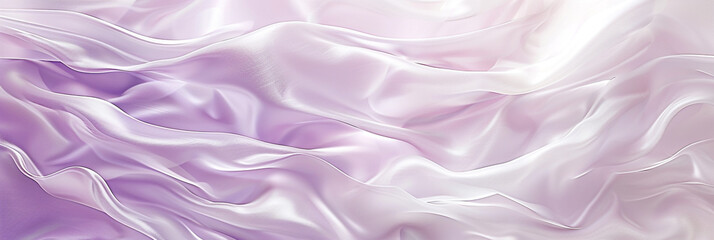 Obraz premium serene blend of pearl white and lavender, ideal for an elegant abstract background