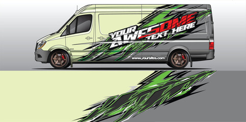 Professional Car Wrap Designs in Vector Format: Ready to Impress