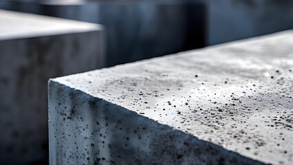 Capturing of concrete surfaces. Textures with an emphasis on detailed differences in gray tones and texture.
