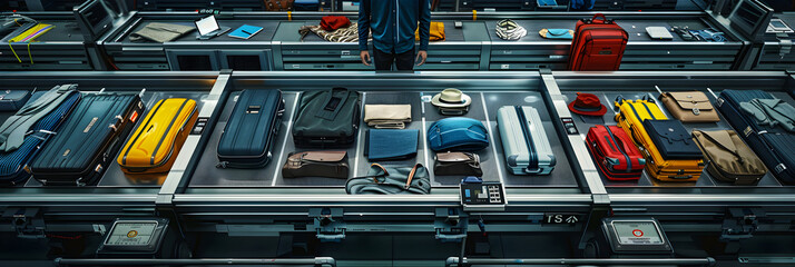 Stringent TSA Rules for Carry-On Luggage Evident in Airport Security Check