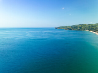 Beautiful sea summer landscape background in Phuket island Thailand