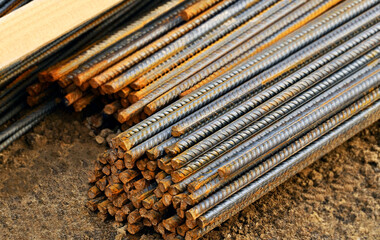 Armature rod for reinforcing