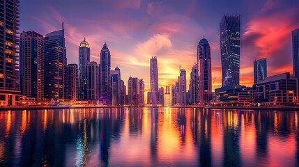 Fototapeta premium dubais panoramic 