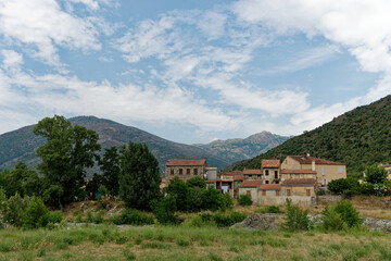 Fototapeta na wymiar Frankreich - Korsika - Morosaglia