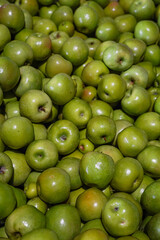 Background of Granny Smith Apples