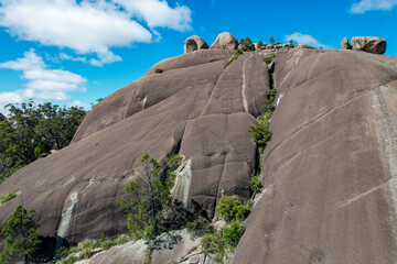 Granite Cliffs and Boulders of Girraween National Park, Queensland