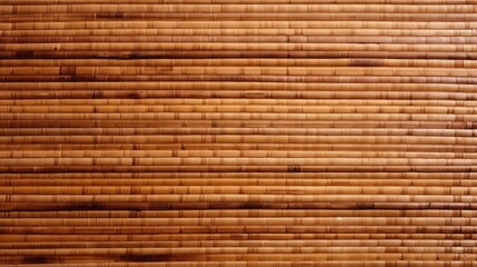 Brown bamboo weave texture, a nature background with handicraft charm. Ai Generated.