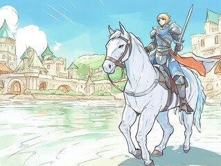 popup story knights quest