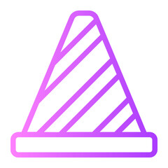 cone gradient icon