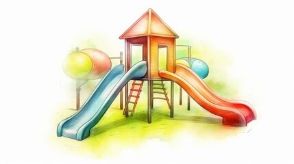 colorful children s playground design