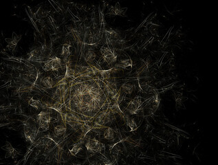 Imaginatory fractal abstract background Image