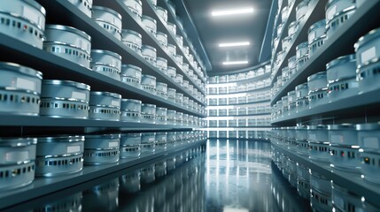 Explore the concept of data archiving and utilization, Ai Generated.