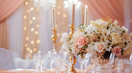 결혼식 장식 테이블