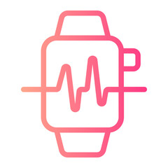 Obraz premium tracker gradient icon