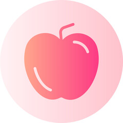green apple gradient icon