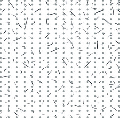 The texture consists of gray dots and many hairs or dust particles.