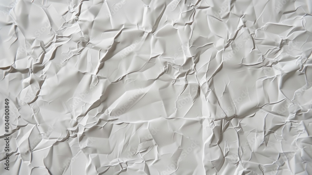 Poster artistic portrayal of a white paper with a captivating rough texture. adds depth and character to co