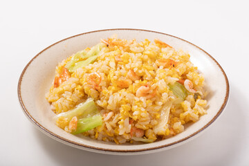 桜エビとレタスの春チャーハン