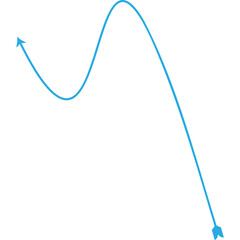 Attractive And Decorative Pointing Arrow