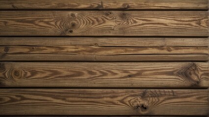 Naklejka premium Rustic wooden plank texture with warm brown tones