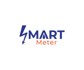 Smart Meter logo icon design template